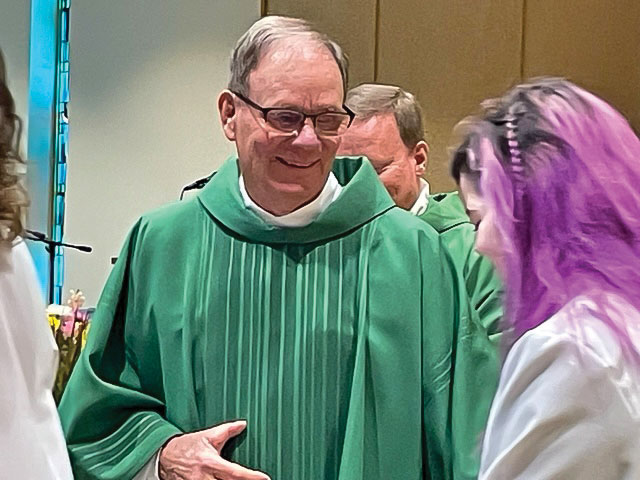 03 06 2022 Deacon Hoefler greets