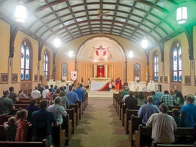 07 24 2022 Sacred Heart Oconee 150th Penecost Mass