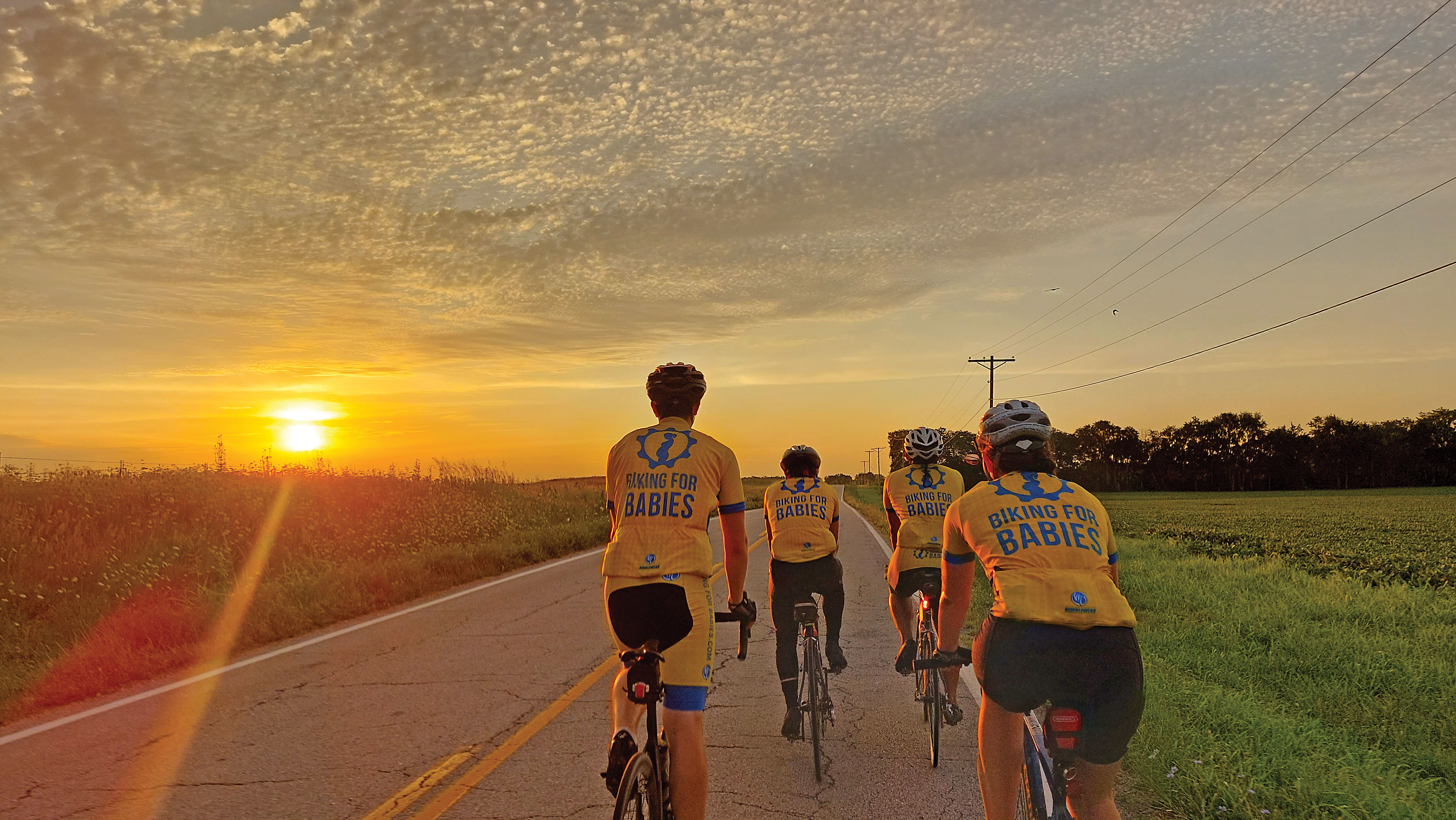 10 16 2022 biking for babies sunset or sunrise