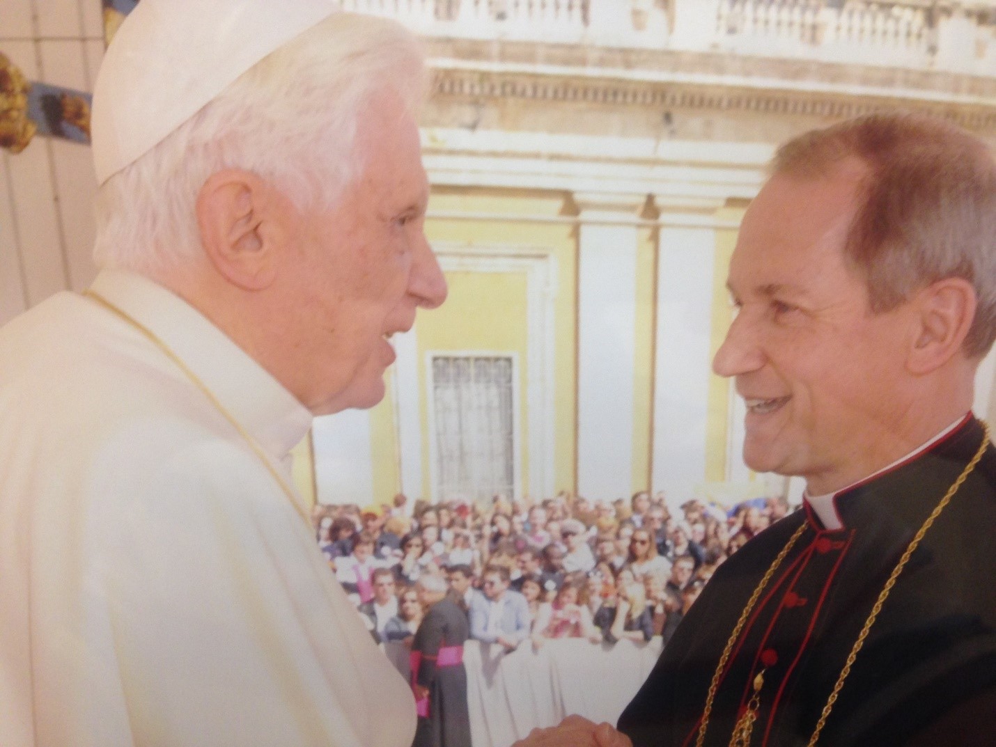 Benedict XVI and Paprocki 2010