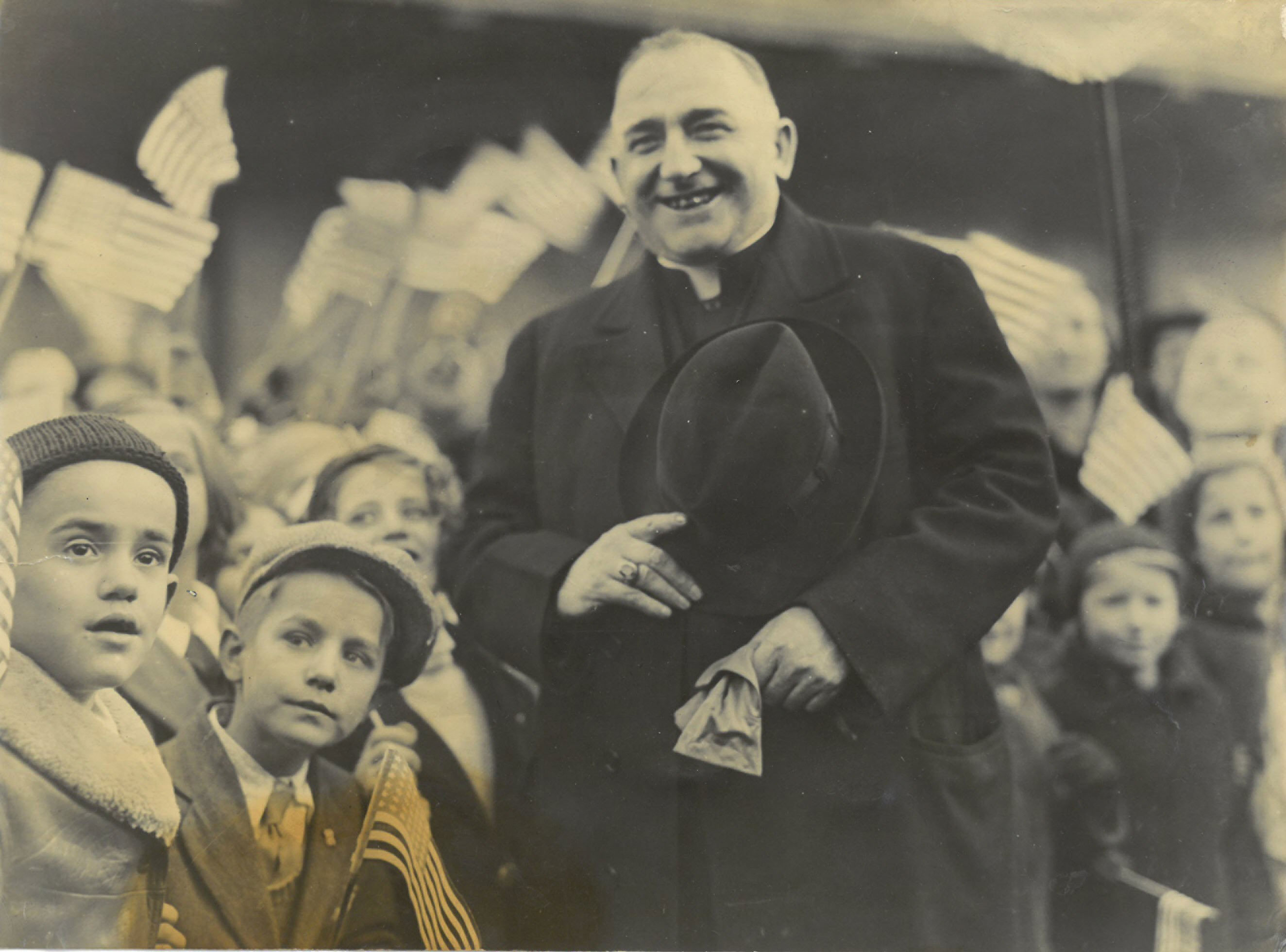 Bishop Griffin returns from Rome
