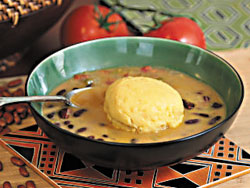 RECIPE TANZANIA Ugali with Bean Soup Tanzania 320x240